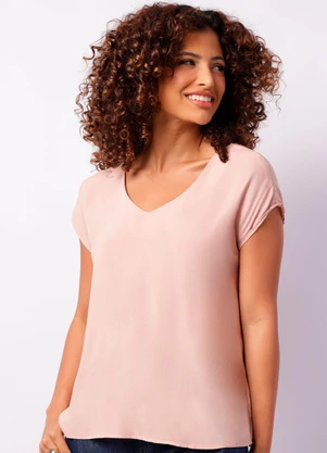 Torra - Blusa Feminina Viscose Rosa - TORRA