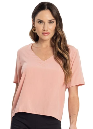 Endless - Blusa Feminina Viscose Rosa - ENDLESS