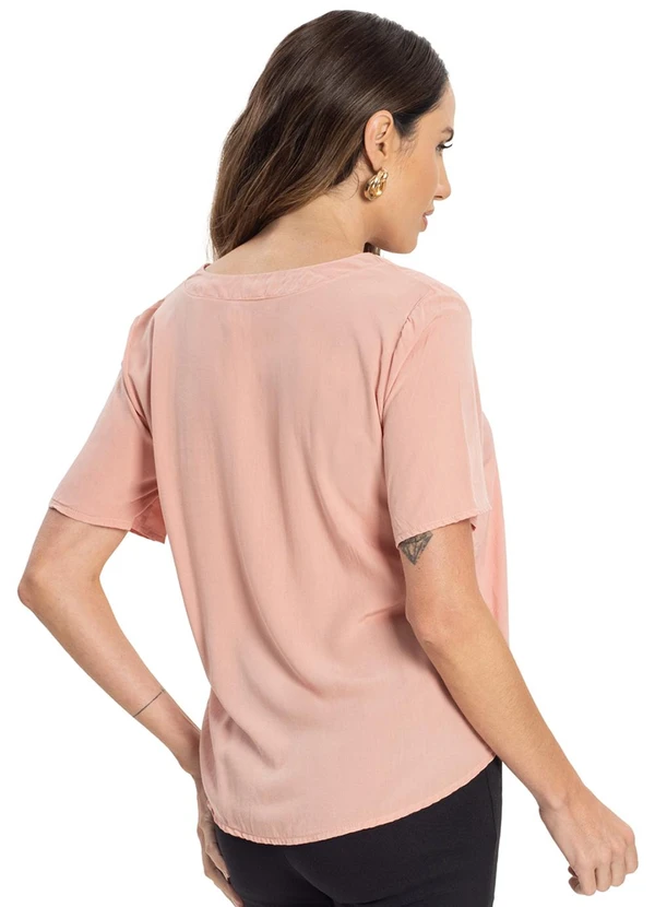 Endless - Blusa Feminina Viscose Rosa 2