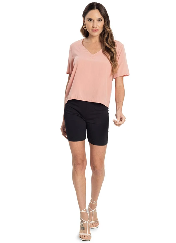 Endless - Blusa Feminina Viscose Rosa 3