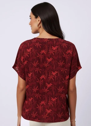 Torra - Blusa Feminina Viscose Vinho - TORRA