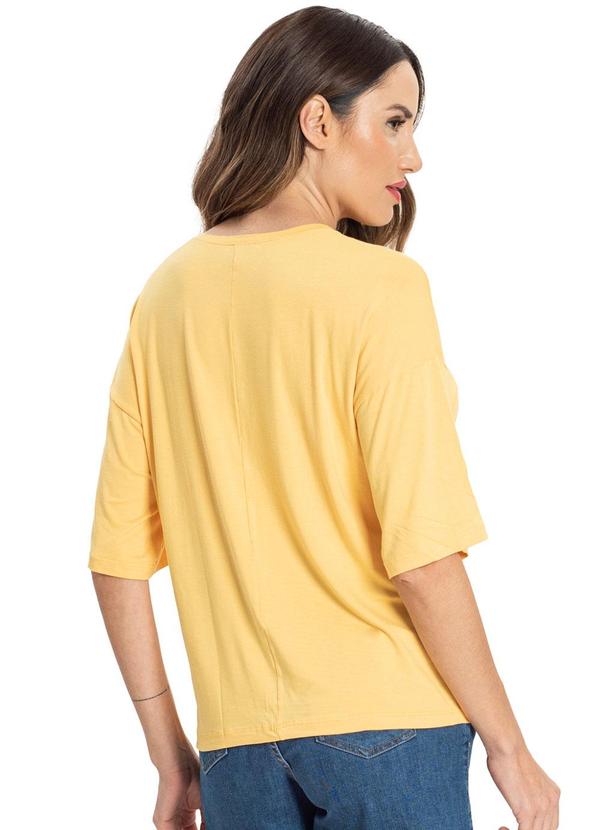 Endless - Blusa Feminina Viscotorcion Amarelo 2