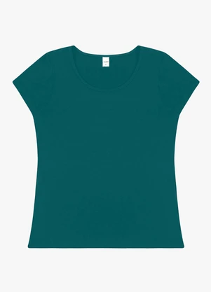 Rovitex - Blusa Feminina Viscotorcion Básica Verde - ROVITEX