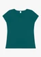 Rovitex - Blusa Feminina Viscotorcion Básica Rosa - variação: Verde