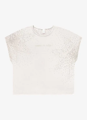 Rovitex - Blusa Feminina Viscotorcion Bege - ROVITEX