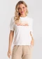 Rovitex - Blusa Feminina Viscotorcion com Estampa Bege - variação: Bege