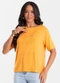 Rovitex - Blusa Feminina Viscotorcion com Estampa Bege - variação: Marrom