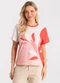 Rovitex - Blusa Feminina Viscotorcion Crepe Vermelho - variação: Vermelho