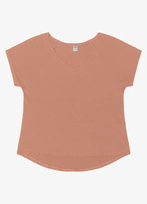 Rovitex - Blusa Feminina Viscotorcion Marrom - ROVITEX