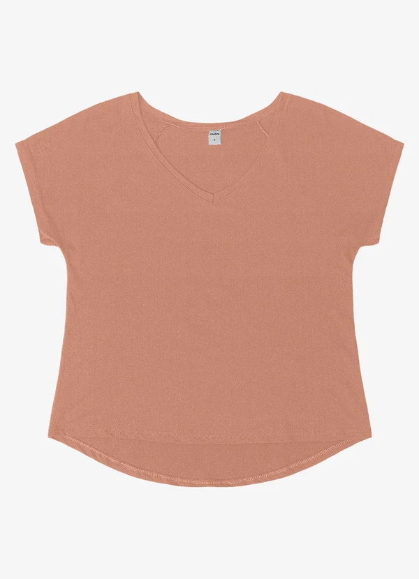 Rovitex - Blusa Feminina Viscotorcion Marrom 1