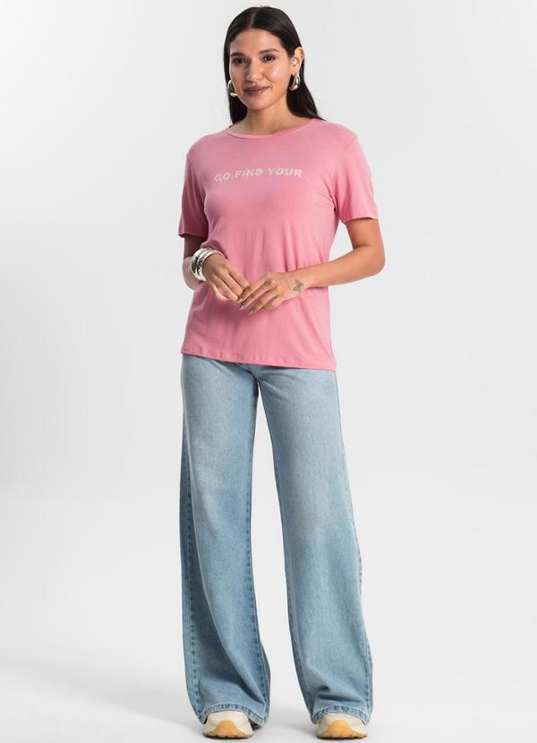 Rovitex - Blusa Feminina Viscotorcion Rosa 3