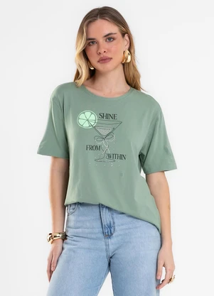 Rovitex - Blusa Feminina Viscotorcion Verde - ROVITEX