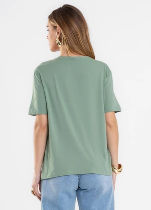 Rovitex - Blusa Feminina Viscotorcion Verde - ROVITEX