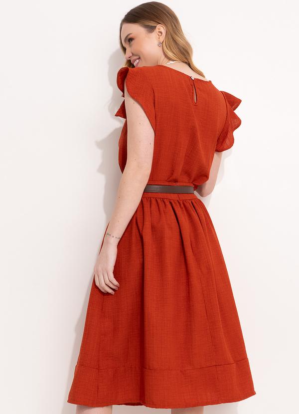 Quintess - Blusa Ferrugem em Tecido Texturizado 3