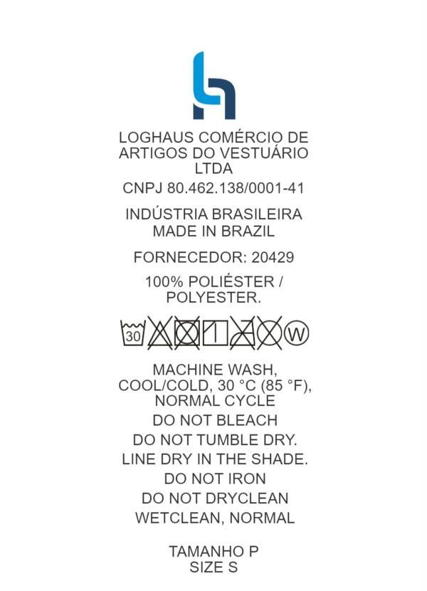 Outlet - Blusa Floral Azul com Detalhe Ajustável 5