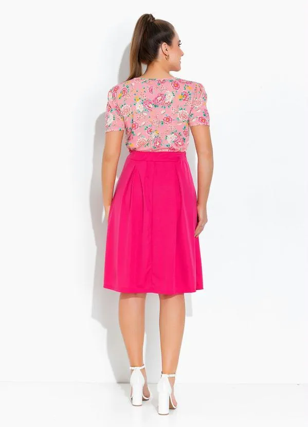 Rosalie - Blusa Floral com Gota 5