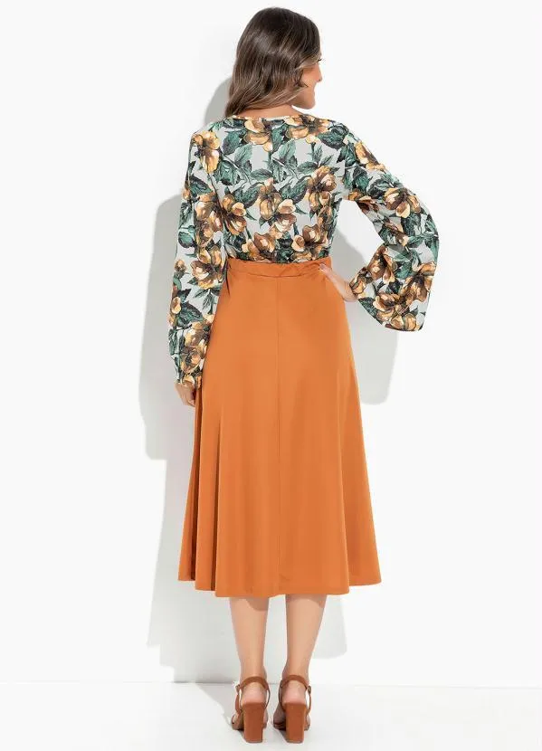 Rosalie - Blusa Floral com Manga Longa 4