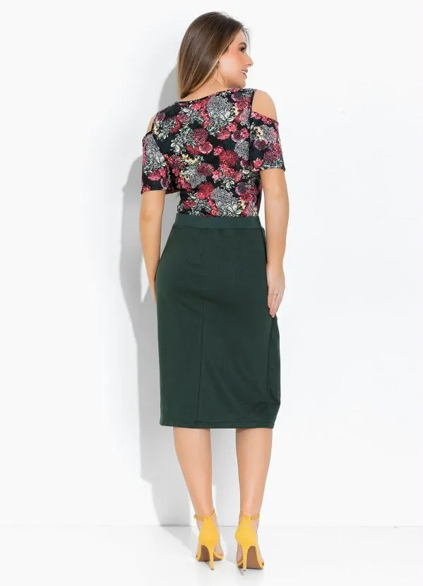 Rosalie - Blusa Floral com Ombros Vazados 4