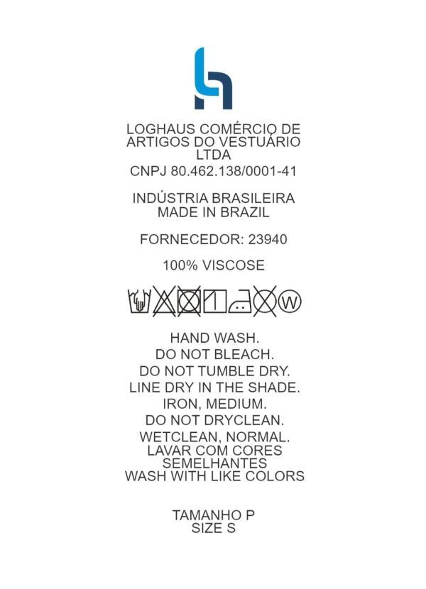 Quintess - Blusa Floral Margarida em Viscose Plana 5