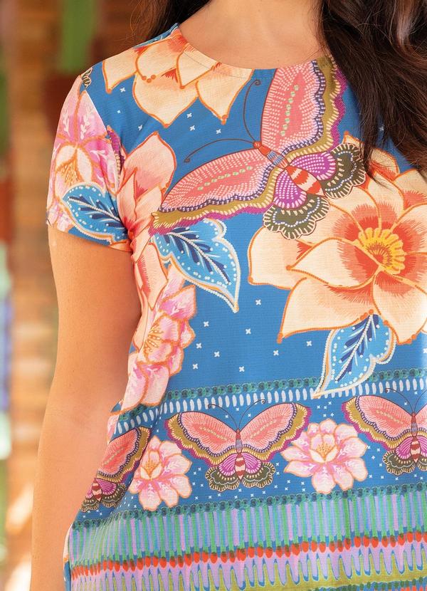 Quintess - Blusa Floral Natureza em Malha Fria 5