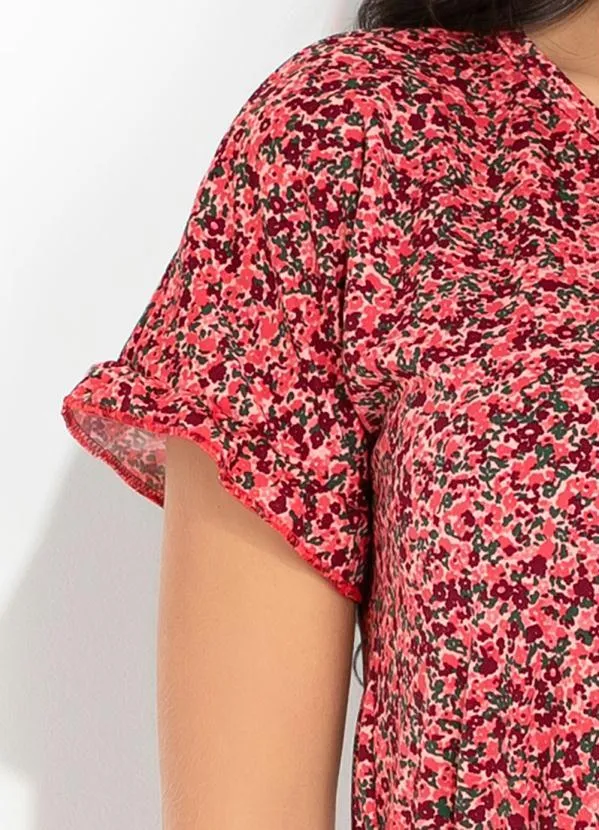 Rosalie - Blusa Floral Rosa 3