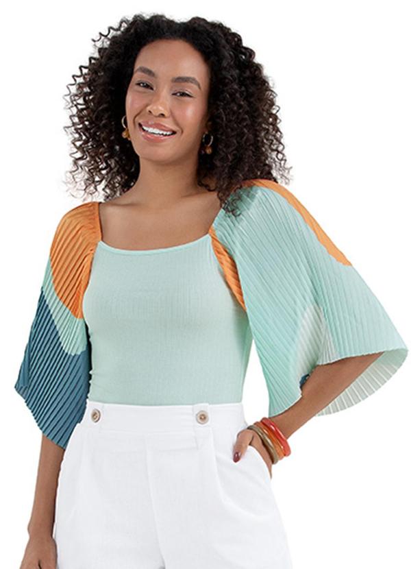 Rezzato - Blusa Flowers Of Summer Adulto Feminino Verde