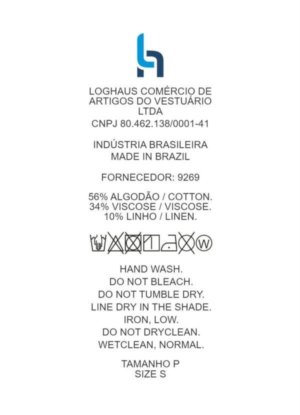 Quintess - Blusa Folhagem Bege com Elástico 10