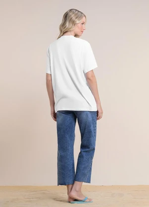 Angel - Blusa Frases Branco - ANGEL