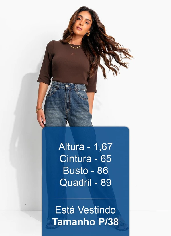 John John - Blusa Gaia Jj Marrom 6