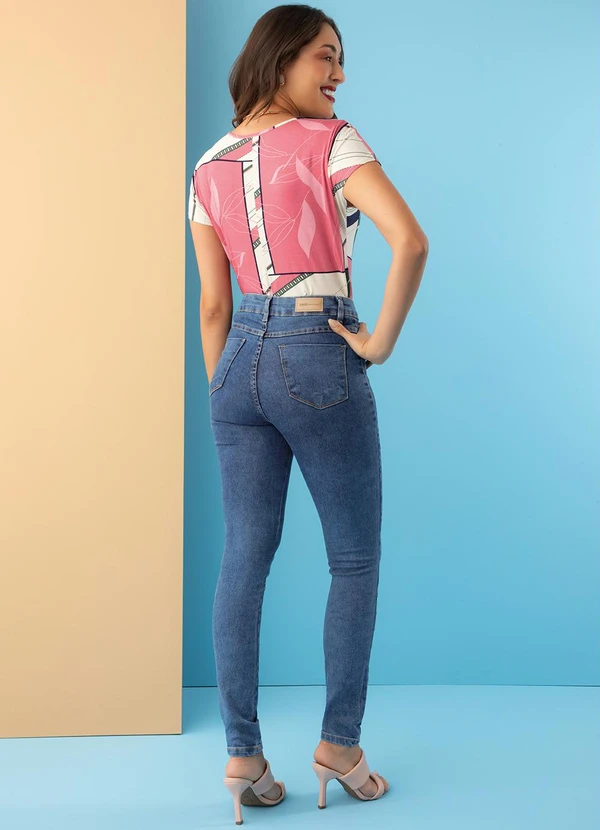 Rovitex - Blusa Geométrica e Folhas Rovitex 4