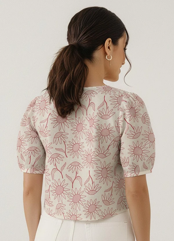 Fakini - Blusa Girasol Vermelho 2