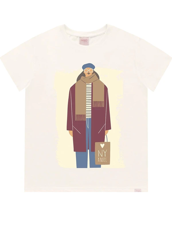 Angel - Blusa Girl Bege