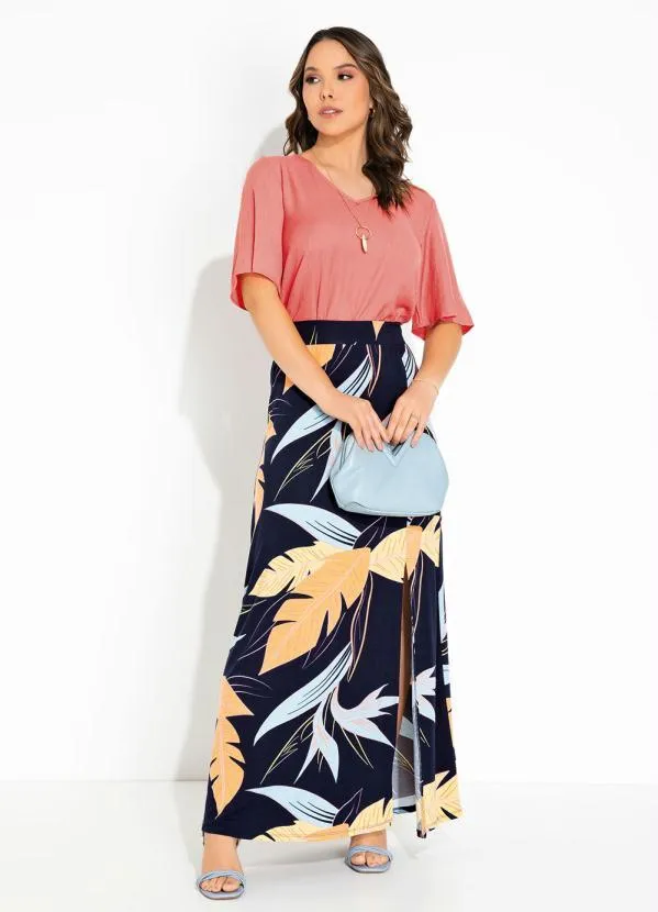 Rovitex - Blusa Goiaba com Manga Ampla Rovitex 4