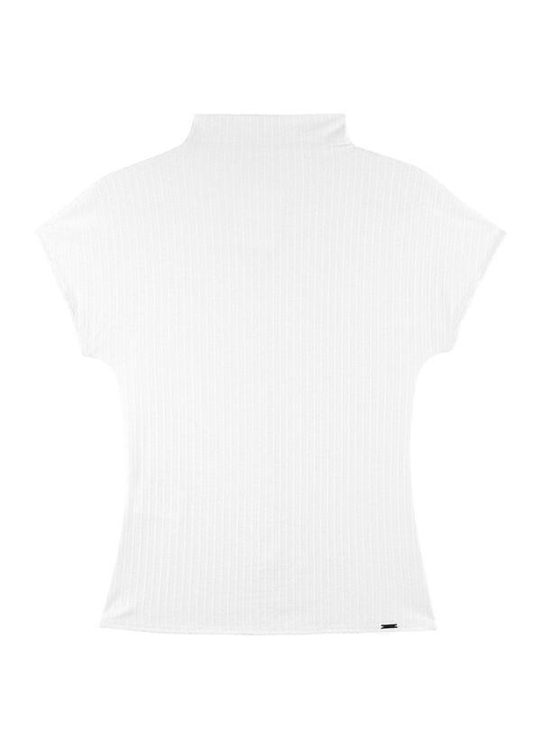 Rezzato - Blusa Gola Alta Adulto Feminino Branco