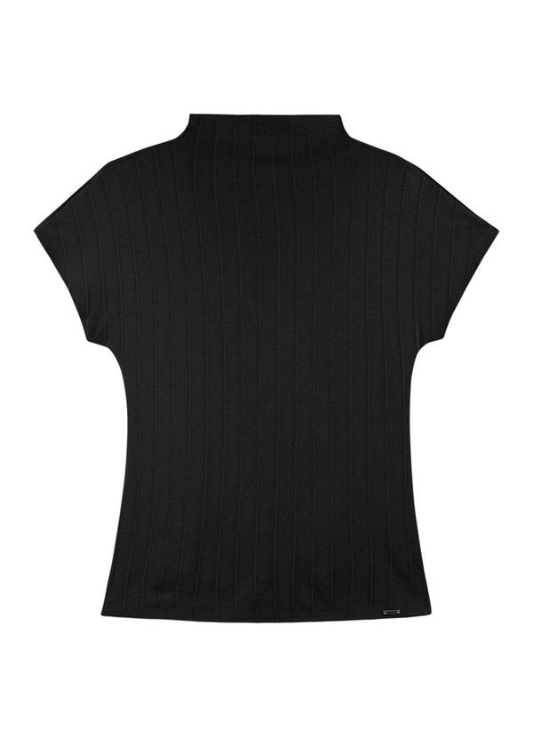 Rezzato - Blusa Gola Alta Adulto Feminino Preto