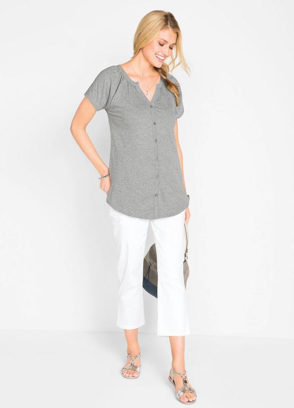 bonprix - Blusa Gola Padre Mescla 3