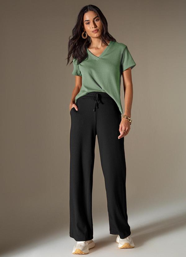 Use Modo - Blusa Gola V Verde 2