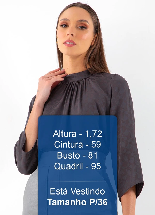 Colcci - Blusa Jacquard Cinza 5