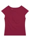 Enfim - Blusa Justa com Argola Bordô - variação: Bordô