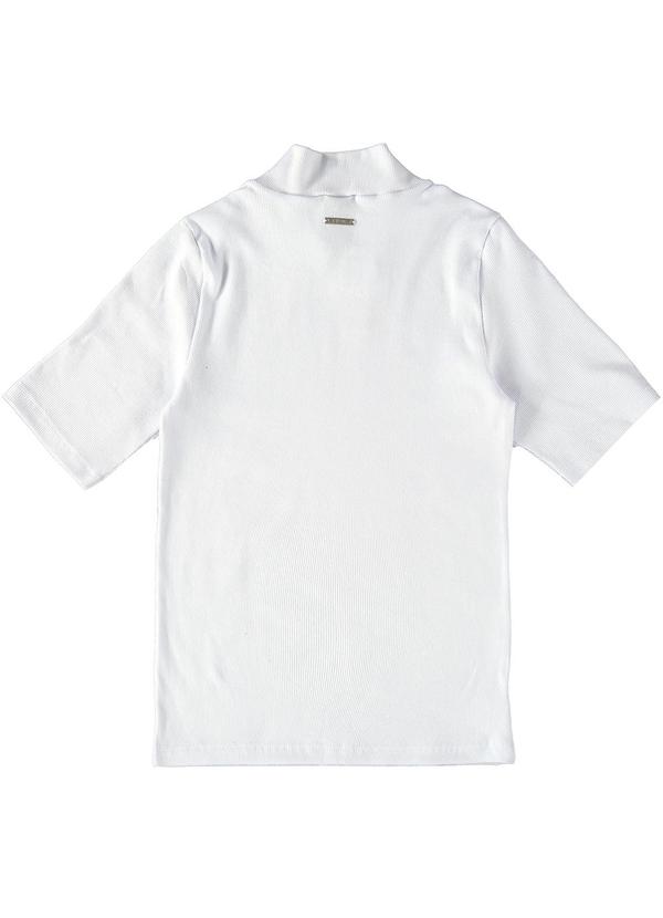 Enfim - Blusa Justa em Ribana Branco 2