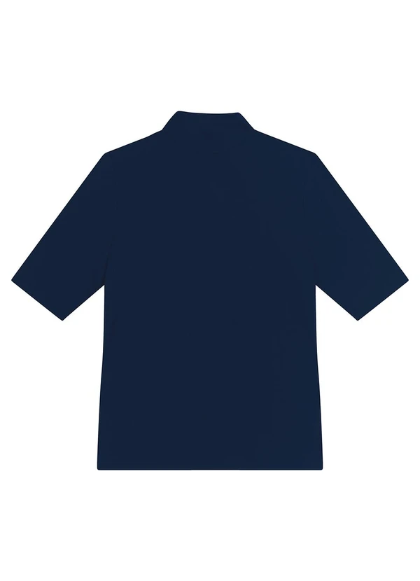 Enfim - Blusa Justa em Tricot Azul Marinho