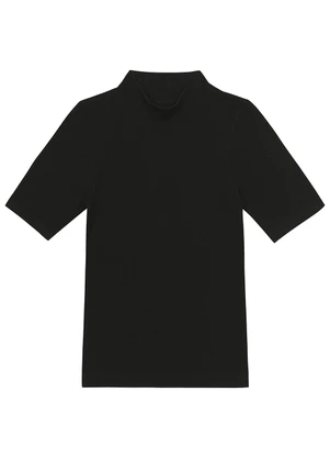 Enfim - Blusa Justa Seamless Preto - ENFIM