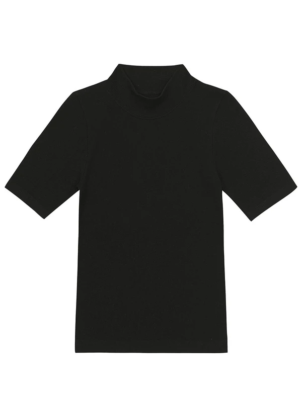 Enfim - Blusa Justa Seamless Preto