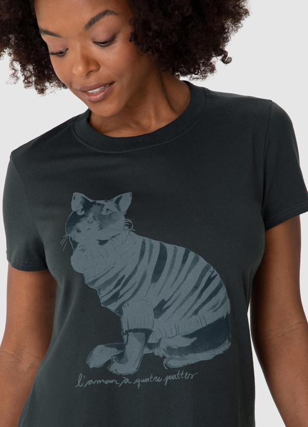 Malwee - Blusa L'Amour a Quatre Pattes Preto 3