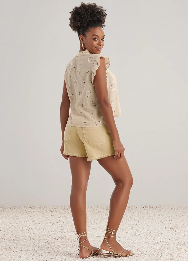 Angel - Blusa Laise Bege 4