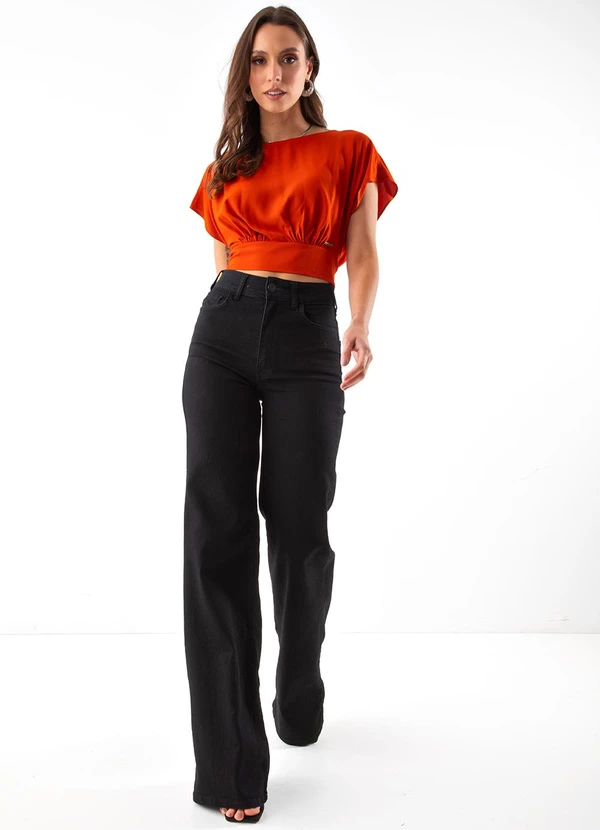 Colcci - Blusa Laranja 3