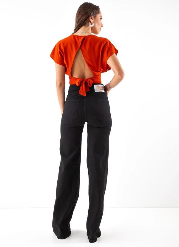 Colcci - Blusa Laranja 4