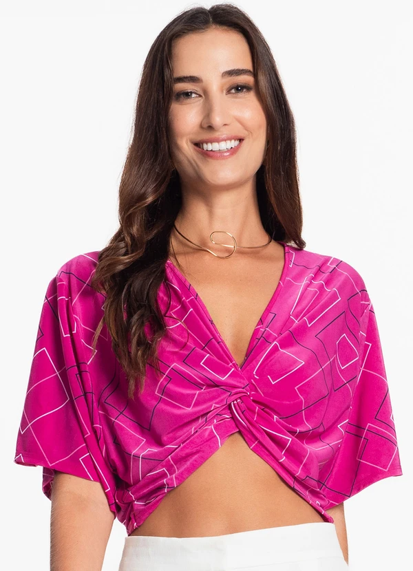 Rovitex - Blusa Liganete Feminina Rosa