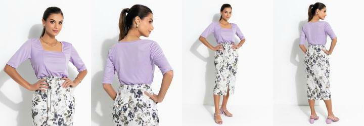 Blusa Lils com Elstico