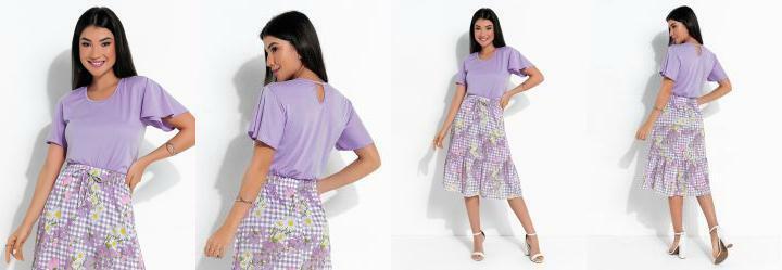 Blusa Lils Gota Decote Costas